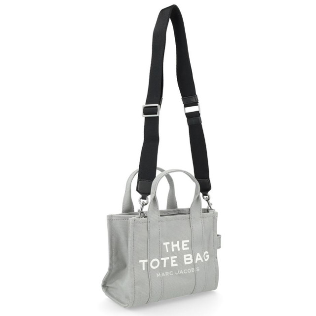 Bolso tote Marc Jacobs The Small Traveler gri - Imagen 3