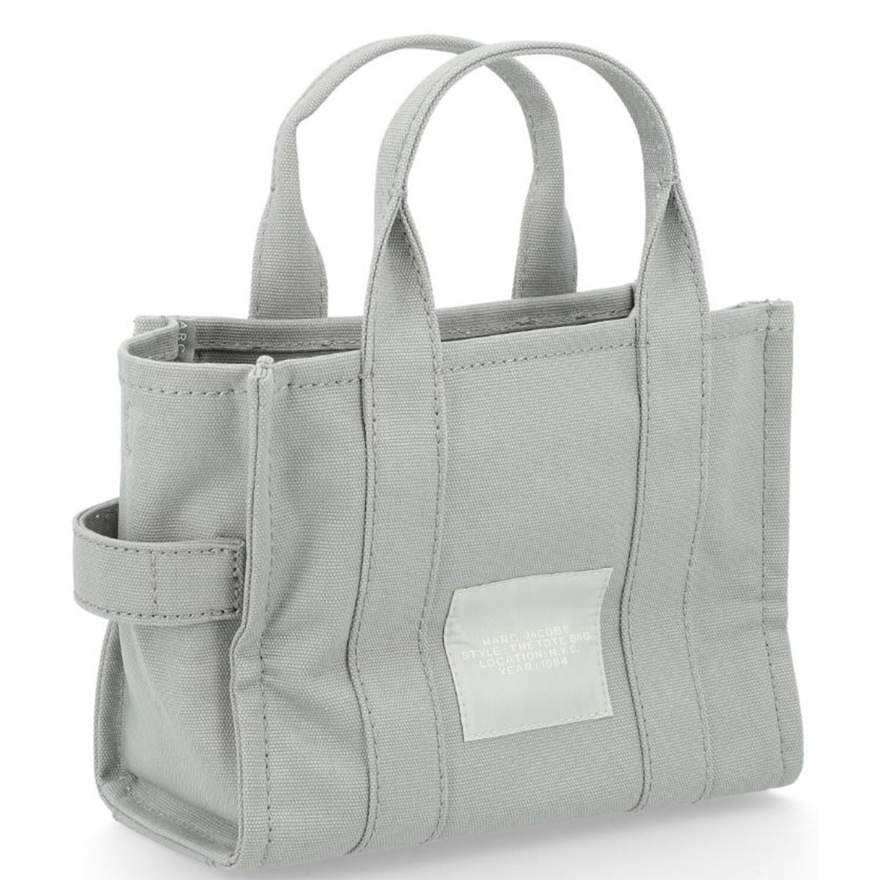 Bolso tote Marc Jacobs The Small Traveler gri - Imagen 4