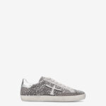 Zapatillas Premiata Stevend 7850 gris claro y plateado de mujer
