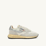 Zapatillas Autry Reelwind Low WWLW MU01 blanco y plateado de mujer