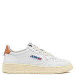 Zapatillas Autry Medalist Low AULW LL76 blanco y arena de mujer